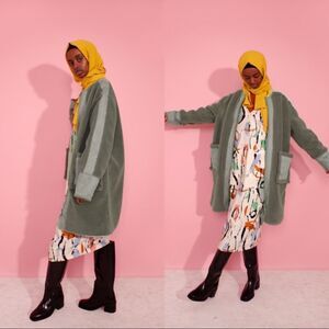 L.F. Markey Womens Heath Coat - Duck Egg M/L